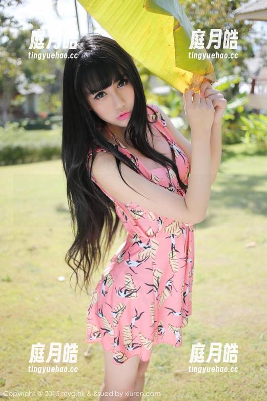 MyGirl美媛馆 - 和朱可儿Flower一同游泳：看原图，另有一番水味！