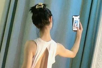 微密圈 – 俏妞t的体操服约会：今天的美图比糖还甜