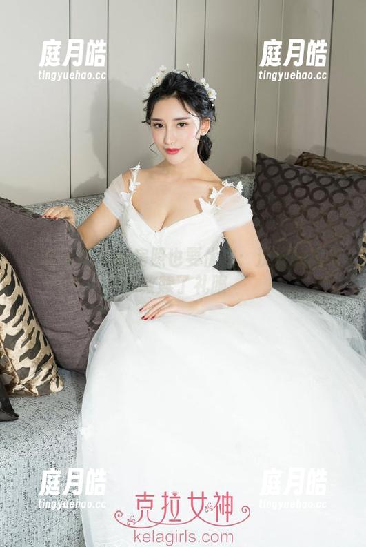克拉女神 - 私房照也要优雅：汶汶的图集救赎了礼服