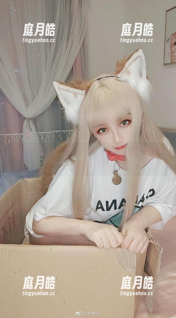 揭开汐兔子的私拍篇章，玉兔的坚持在图片中静静流淌！