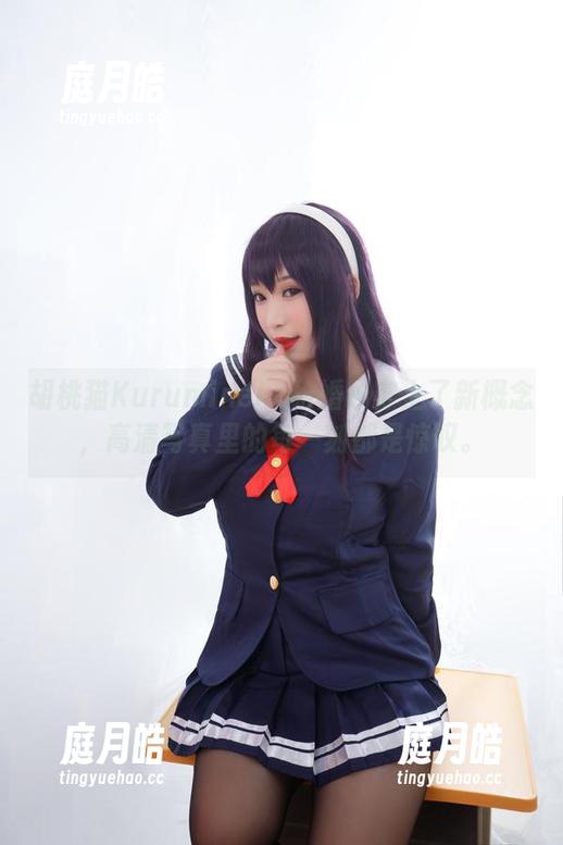 胡桃猫Kurumineko给婚纱穿上了新概念，高清写真里的每一刻都是惊叹。
